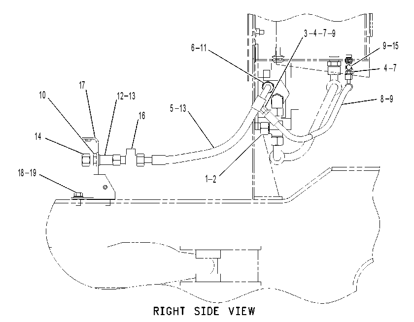 PLUG GP-HYDRAULIC LINES 1266862 CAT