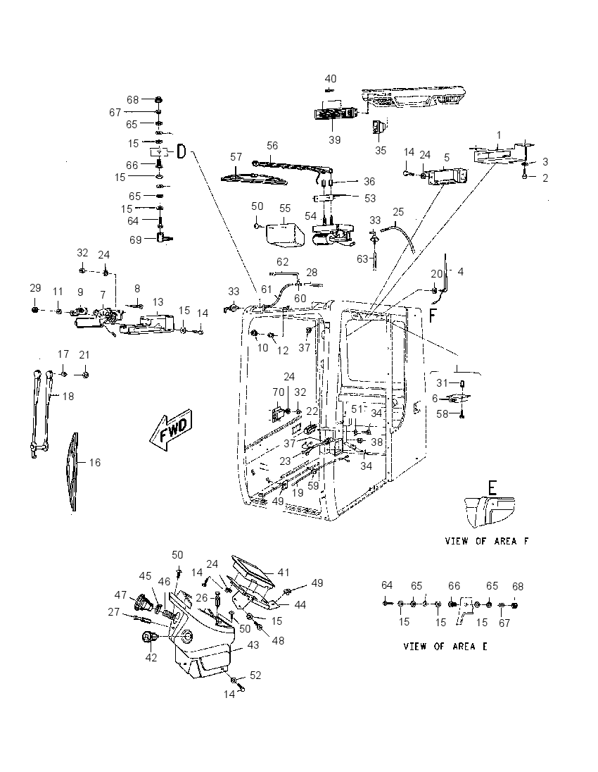WIPER & MONITOR GP-WINDOW 1544083 CAT