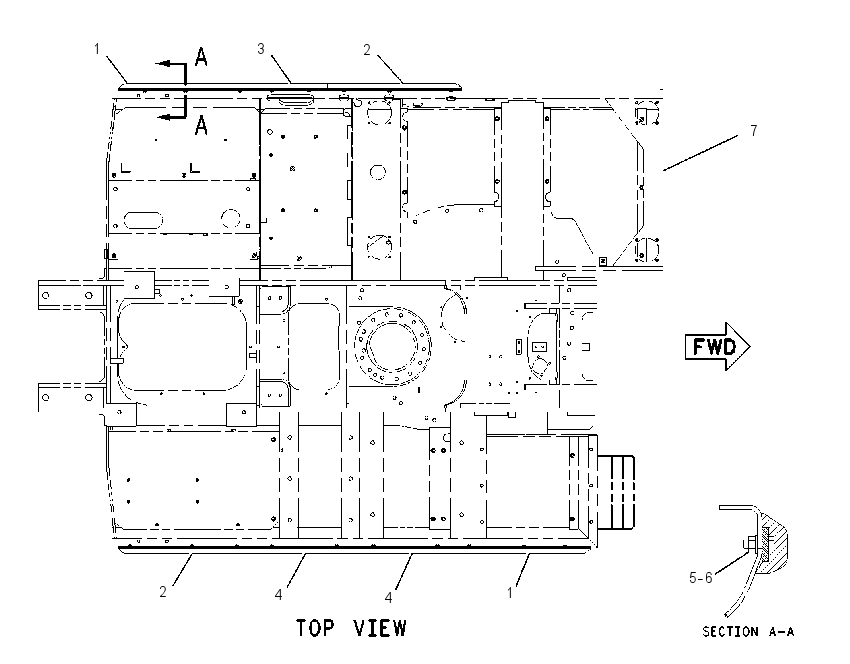 BUMPER GP 1500102 CAT