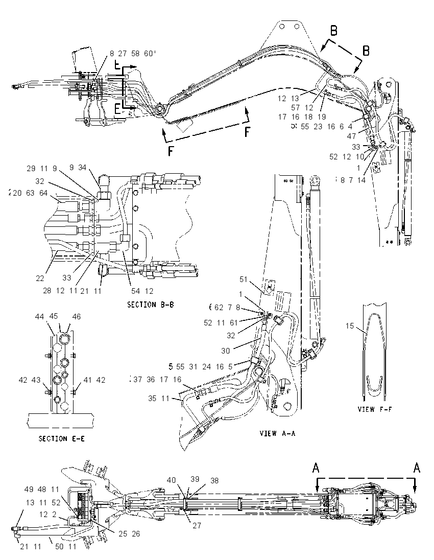KIT-AUXILIARY LINES 1357200 CAT