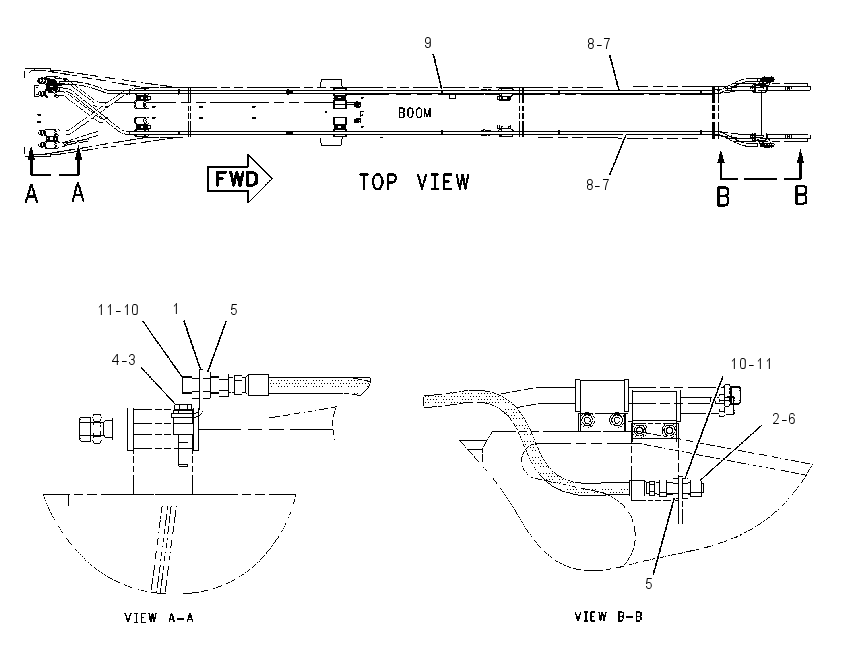 LINES AR-BOOM 1525635 CAT