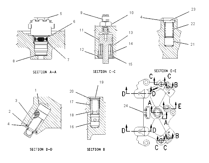 HOUSING GP-ENGINE BRAKE 1095299 CAT