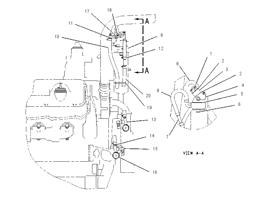 HEATER GP-FUEL 1505493 CAT