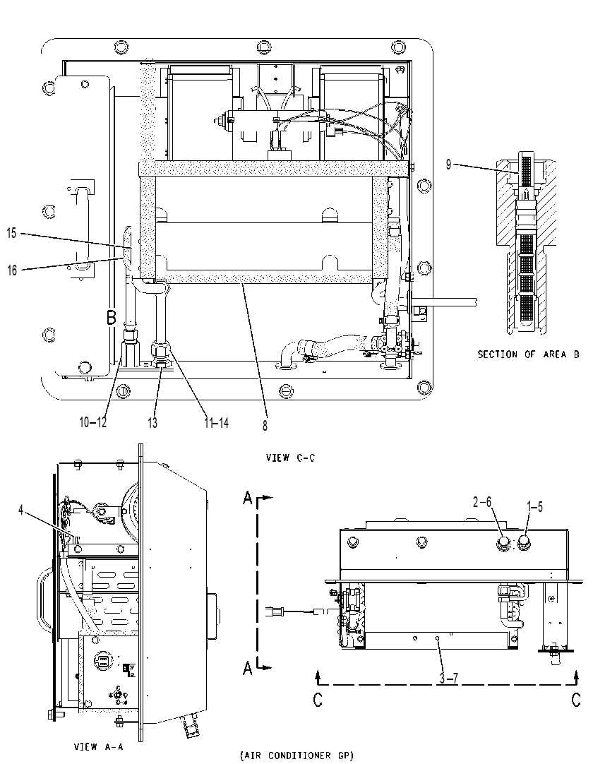 KIT-AIR CONDITIONER 2Q7918 CAT