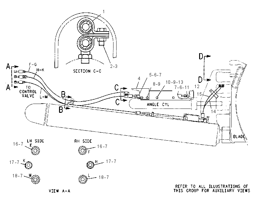 LINES GP-ANGLE & TILT 4T2156 CAT