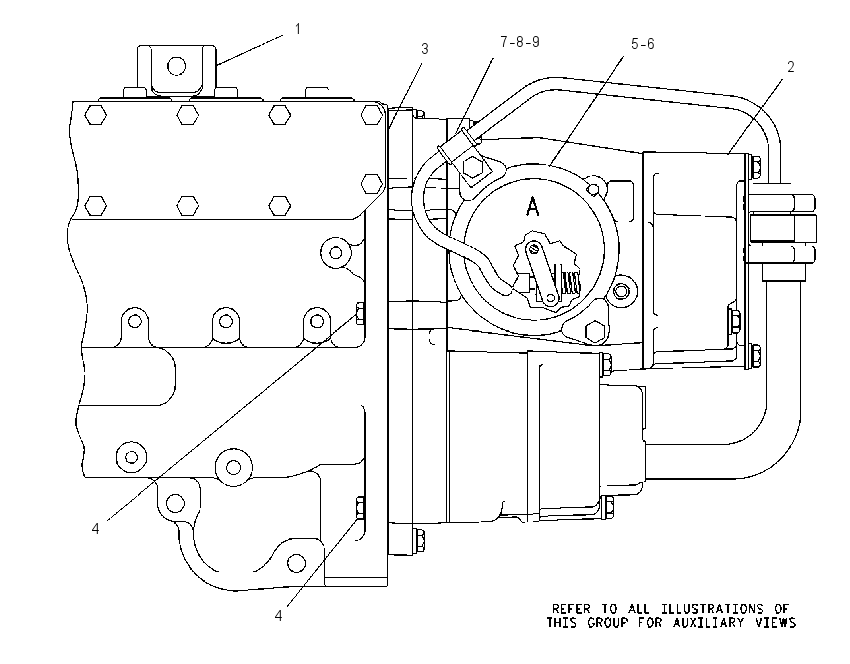 Регулятор и ТНВД 4W2830 CAT