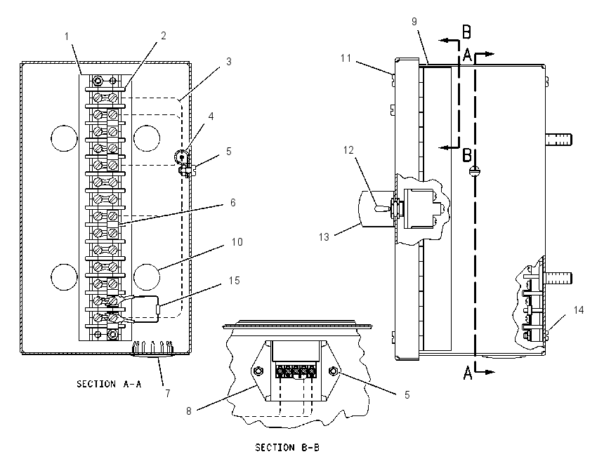 ENCLOSURE GP-WIRING 7C3295 CAT