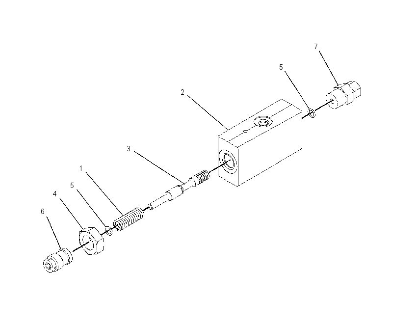 VALVE GP-SEQUENCE 1465185 CAT