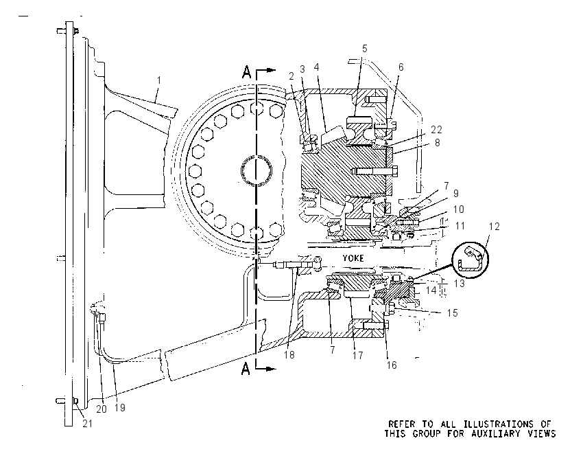 BEVEL & TRANSFER GEAR GP 3T8276 CAT