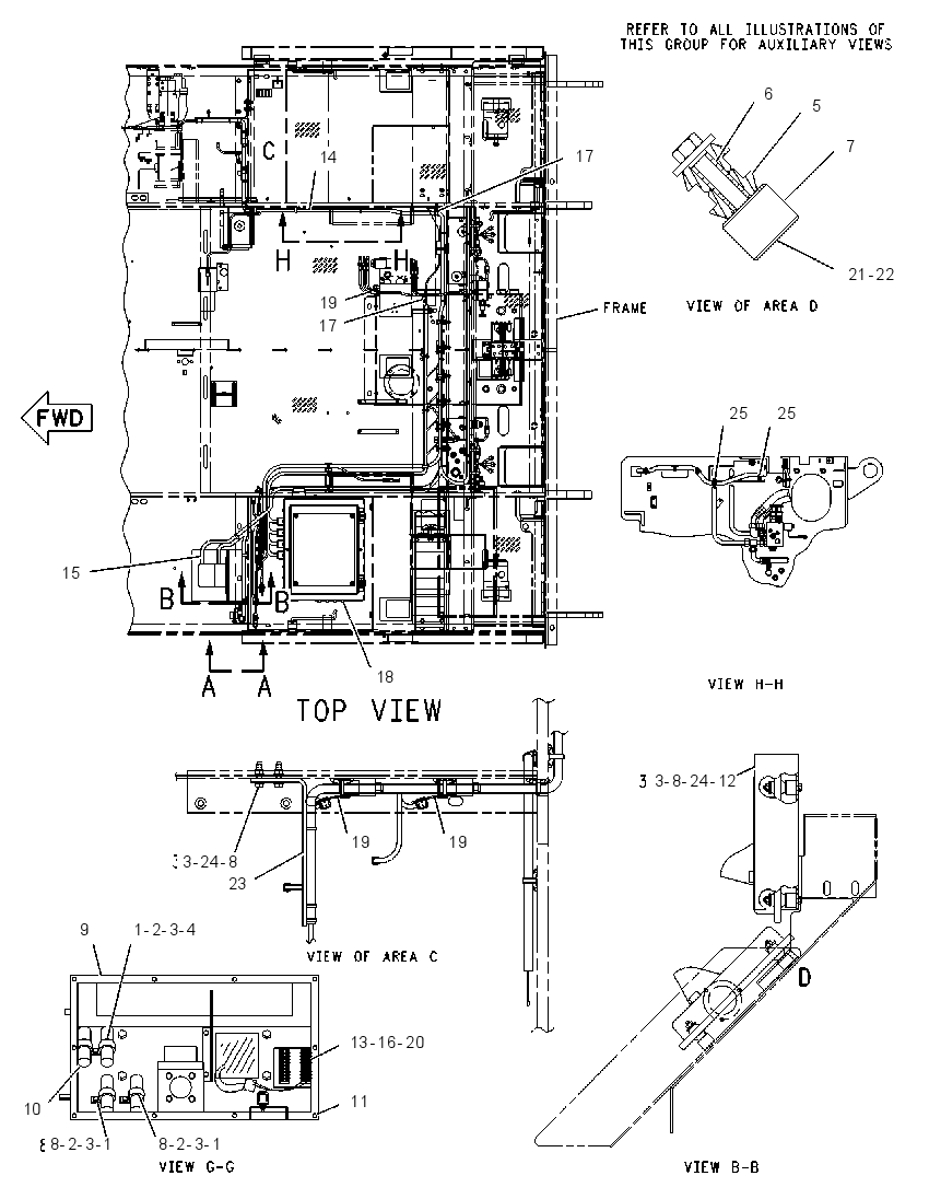 INSTALLATION GP-CONTROLS 1158330 CAT