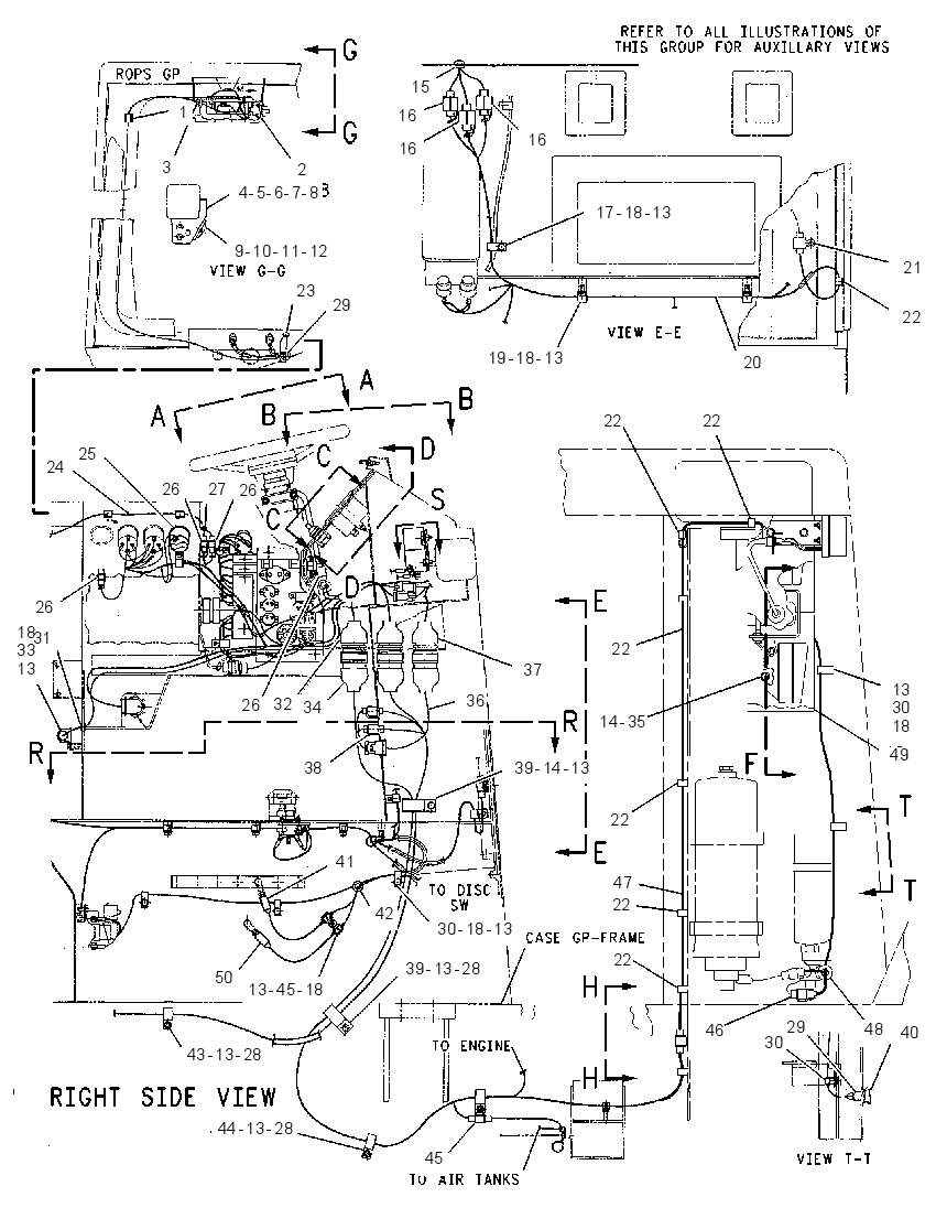 WIRING GP-TRACTOR 1269568 CAT
