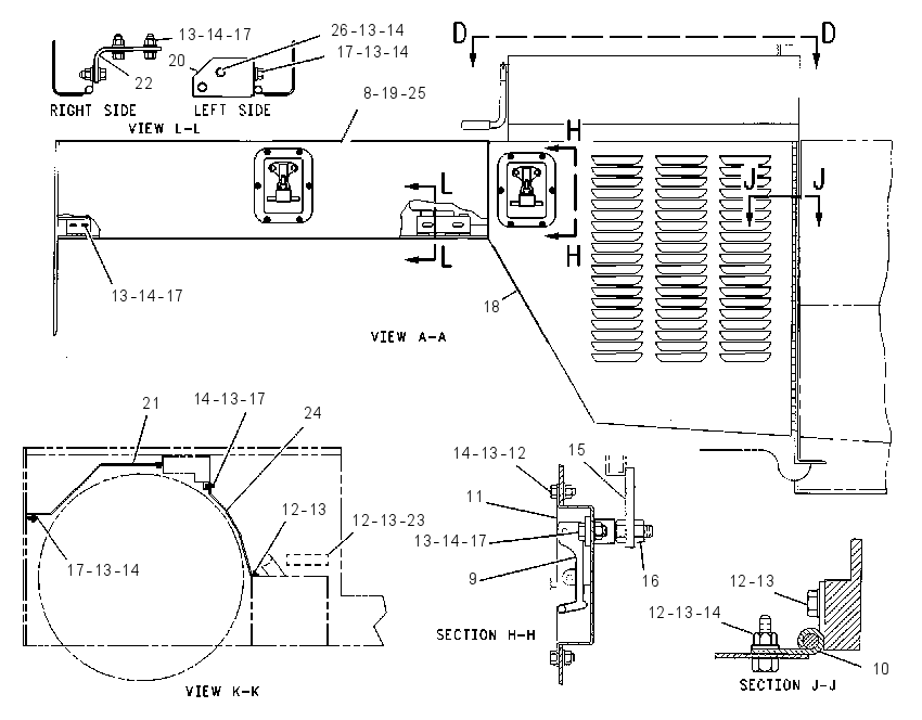 COVER GP-ENGINE & PLATFORM 6R1185 CAT