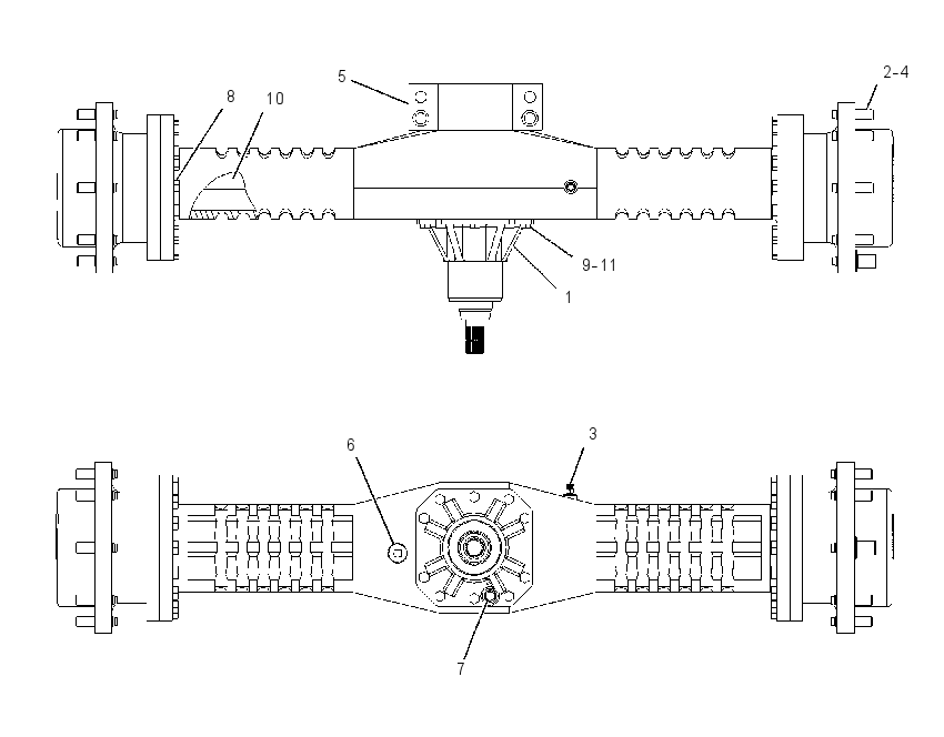 AXLE GP-OSCILLATING 1510928 CAT