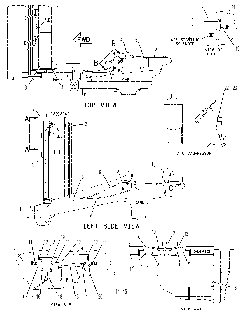 SHUTTER GP-RADIATOR 1317803 CAT