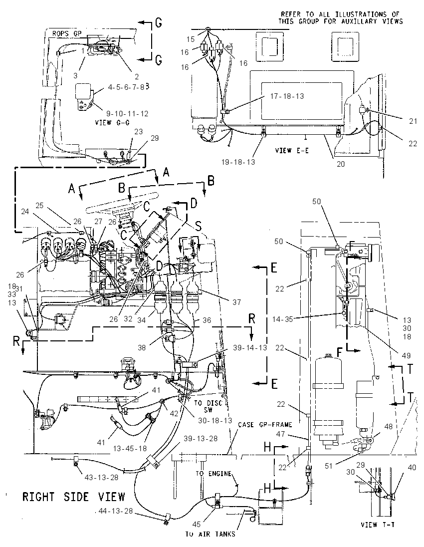 WIRING GP-TRACTOR 1269569 CAT
