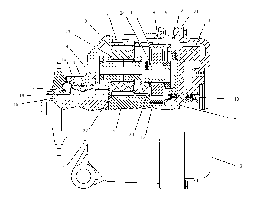 REDUCER GP-ELEVATOR SPEED 2T2624 CAT