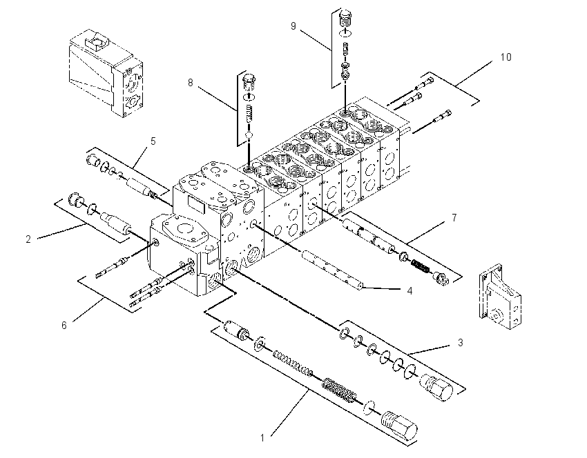 VALVE GP-BANK 8 1573271 CAT