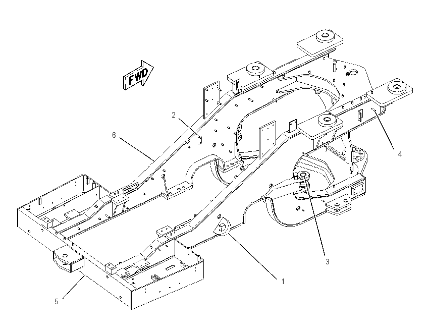 FRAME AS-ENGINE END 1515789 CAT