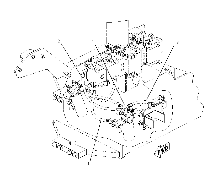LINES GP-HYDRAULIC FILTER 1485632 CAT