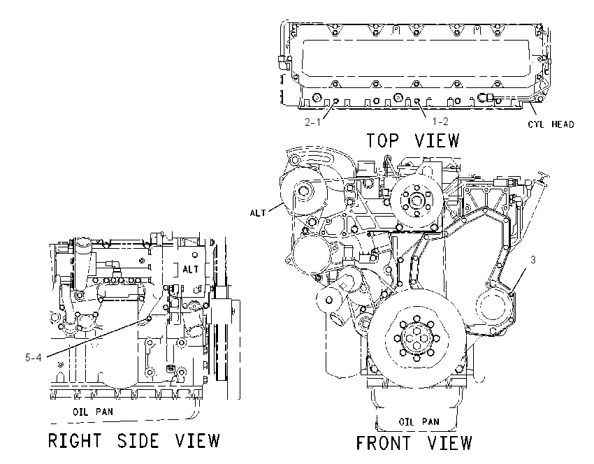 FASTENER GP-ENGINE 4P9370 CAT
