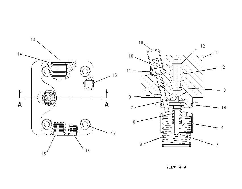 VALVE GP-MOTOR CONTROL 1458463 CAT