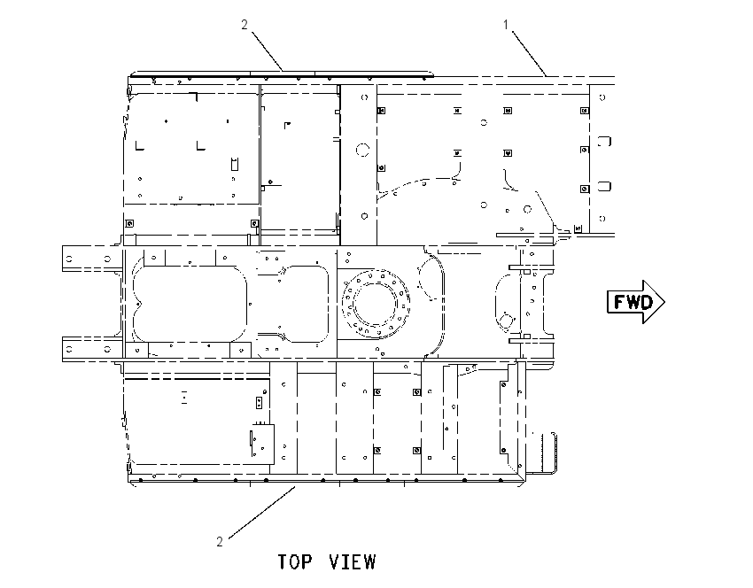 BUMPER GP 1500103 CAT
