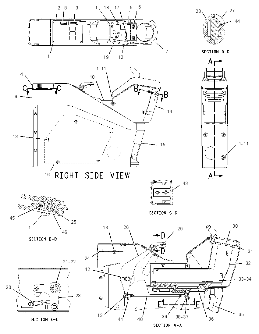 Консоль оператора 4I3306 CAT