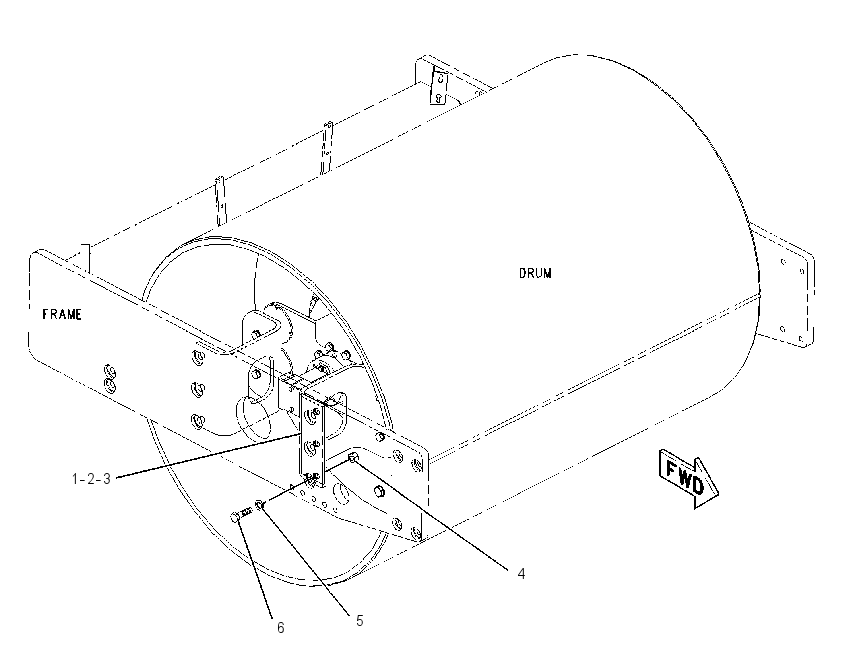 INSTALLATION GP-DRUM 1486790 CAT