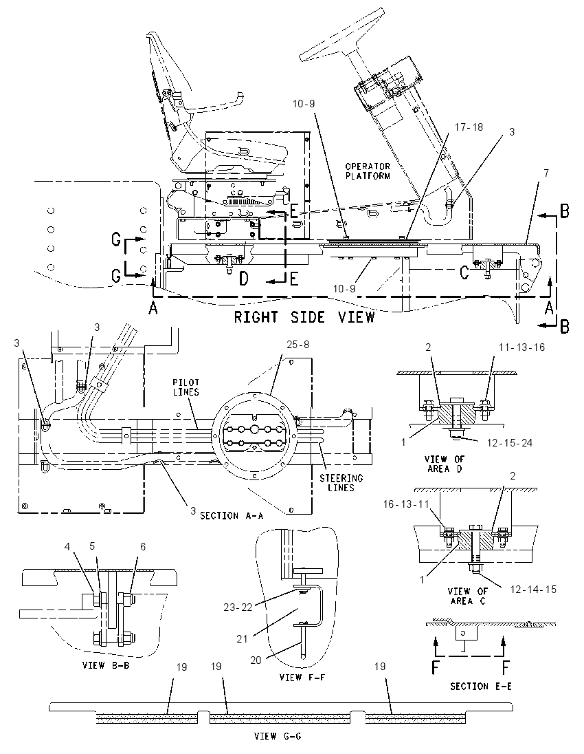 PLATFORM GP-TILT 1265795 CAT