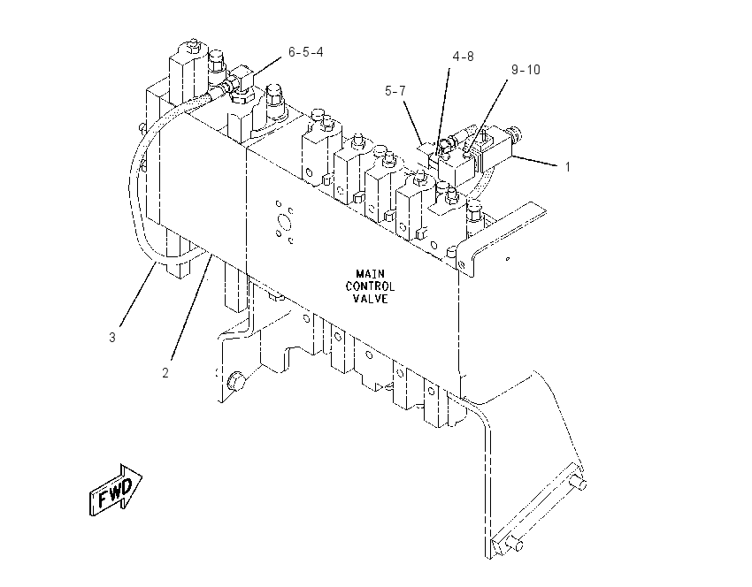 VALVE & LINES GP-PRIORITY 1170665 CAT