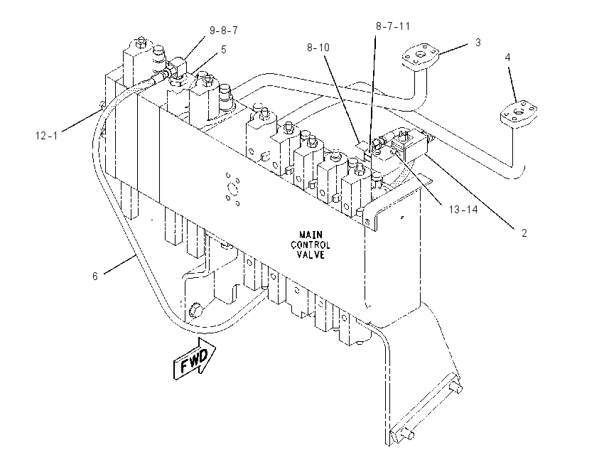 VALVE & LINES GP-PRIORITY 1343762 CAT