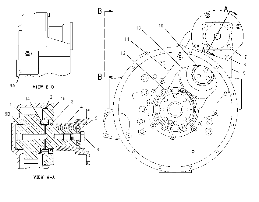 DRIVE GP-POWER TAKE-OFF 1625207 CAT