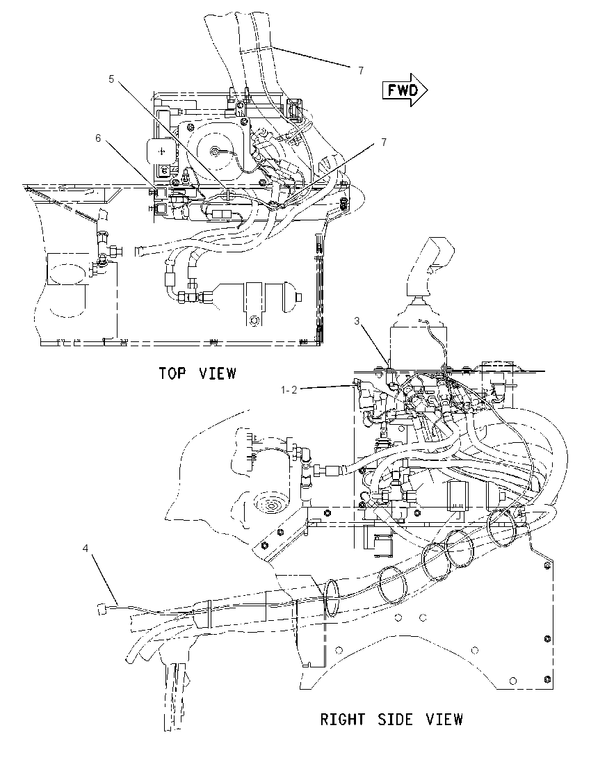 WIRING GP-GRAPPLE 1337872 CAT