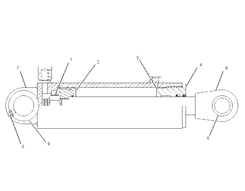 CYLINDER GP-TONG 1609344 CAT