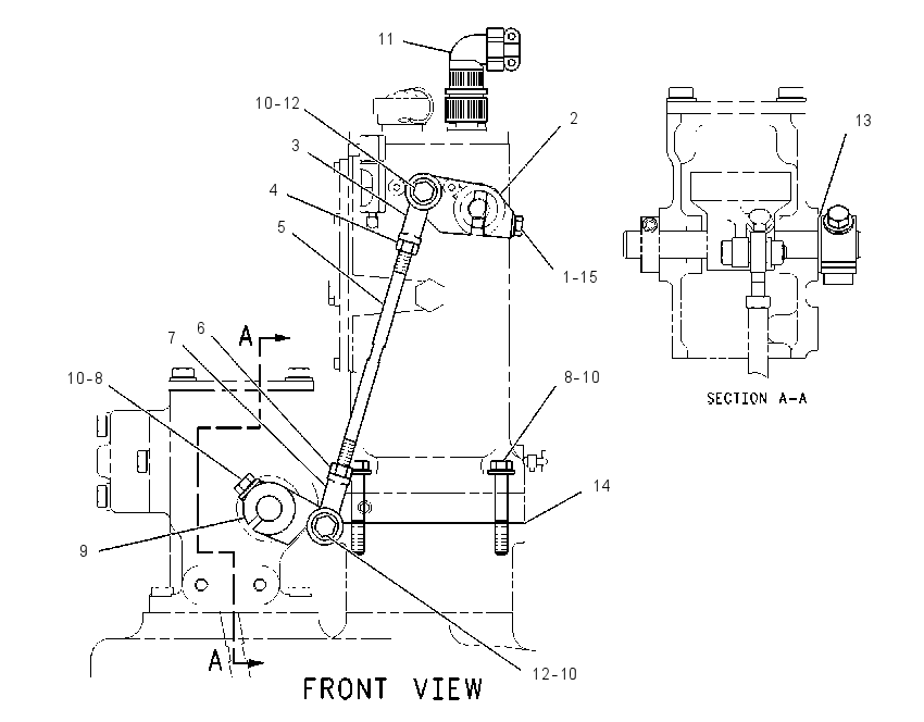 FASTENER GP-GOVERNOR 1125051 CAT