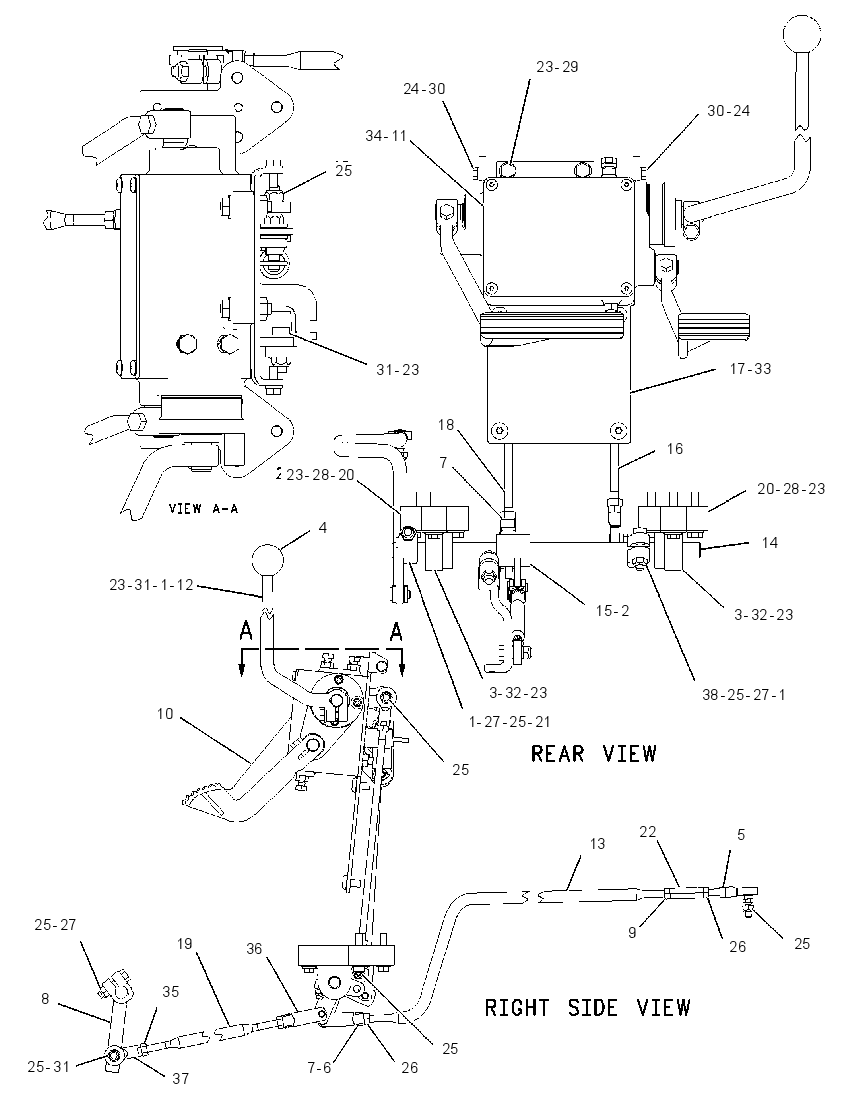 CONTROL GP-GOVERNOR & BRAKE 1075694 CAT