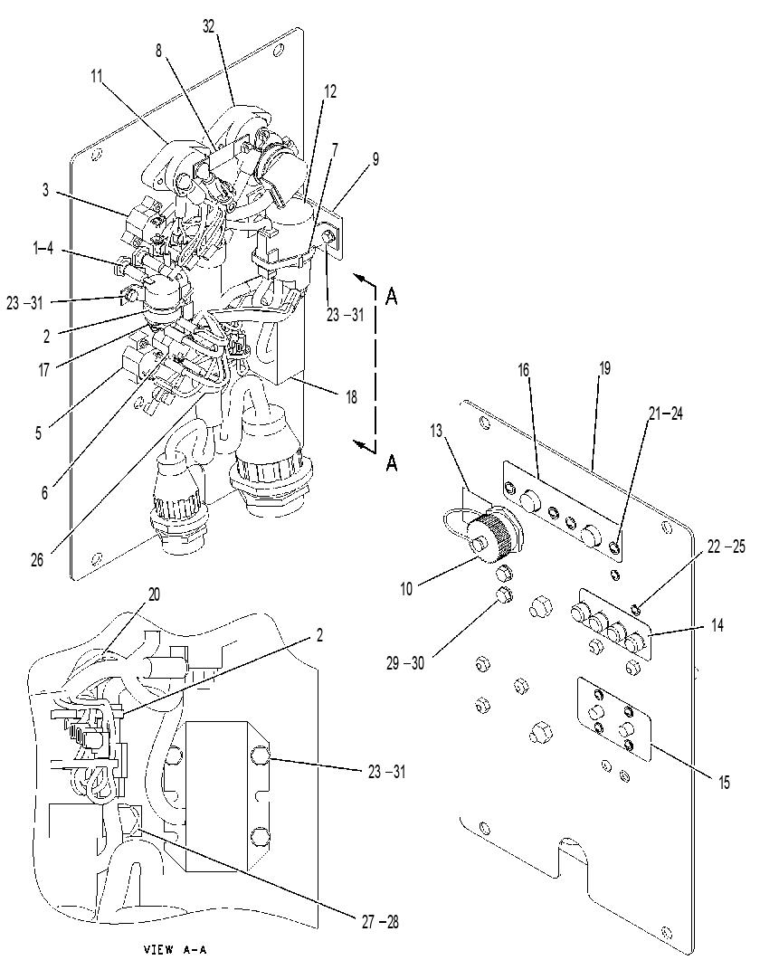 WIRING GP-RELAY PANEL 1556413 CAT