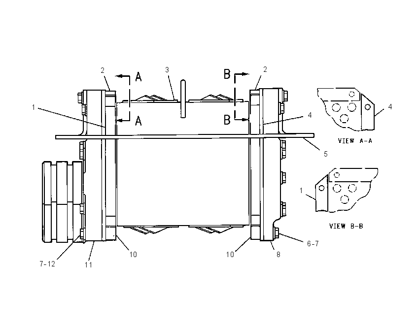 AFTERCOOLER GP-RAW WATER 2W2136 CAT