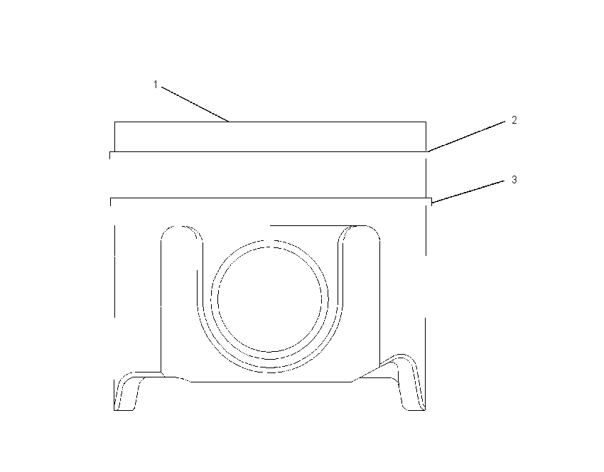 Поршень 4W5785 CAT