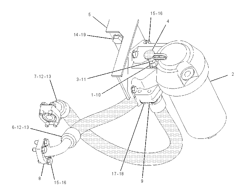 TRANSMISSION FILTER AND LINES GROUP 1194417 CAT