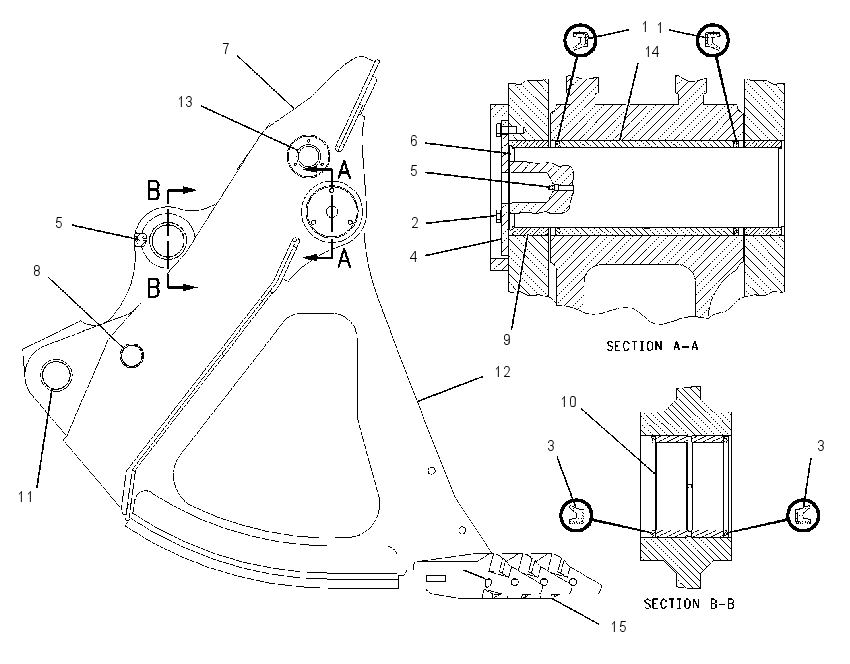 BUCKET GP-FRONT SHOVEL 1104202 CAT