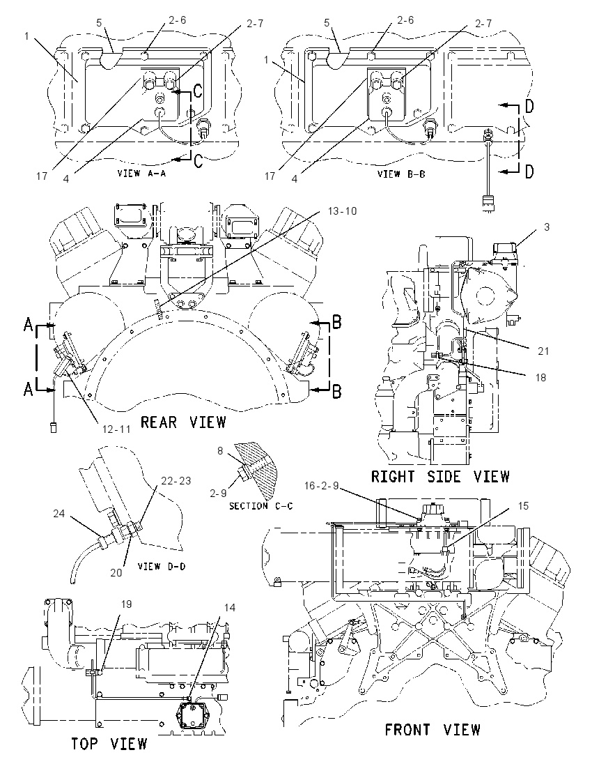 CONTROL & COVER GP-ENG ELEK 4P9565 CAT