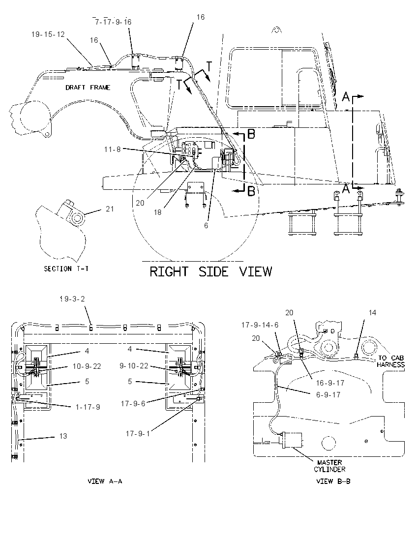 Проводка освещения 2T3156 CAT