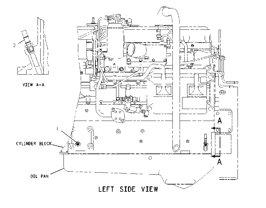 GUIDE GP-OIL LEVEL GAUGE 1612141 CAT