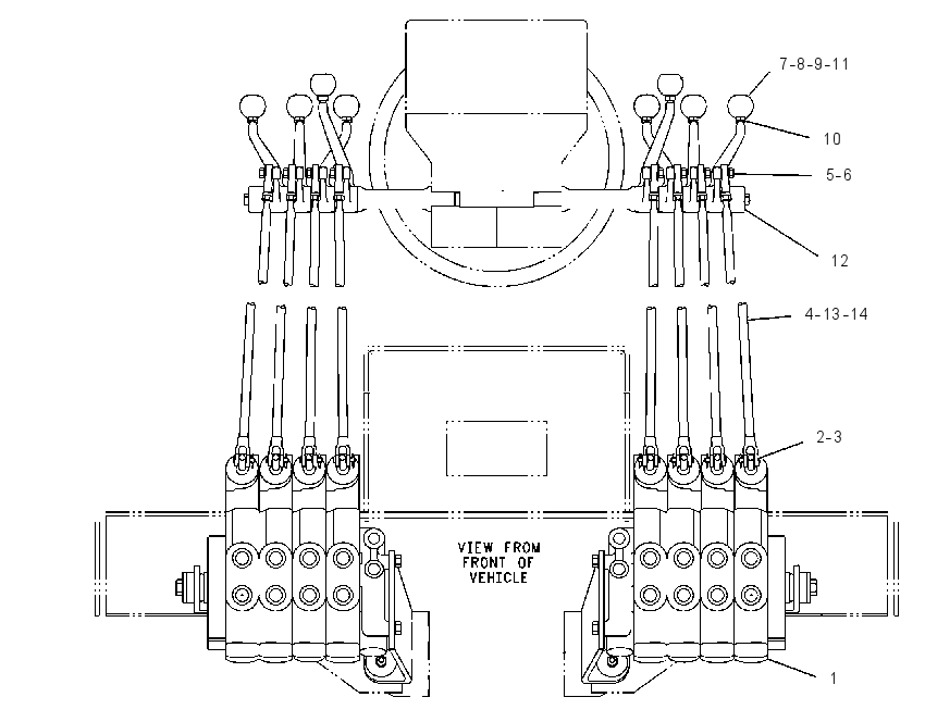Клапан с тягой 8W4340 CAT