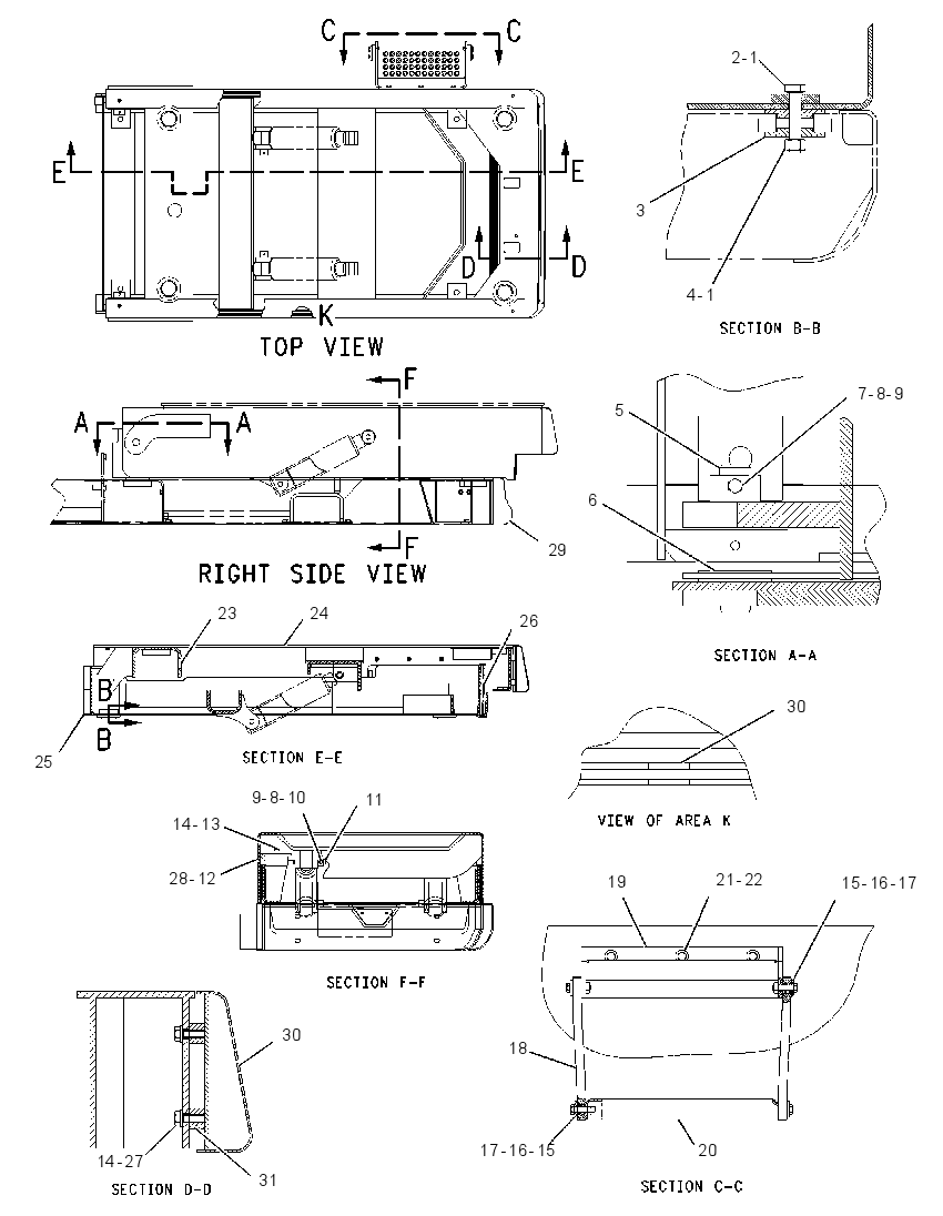PLATFORM GP-CAB TILT 1544111 CAT