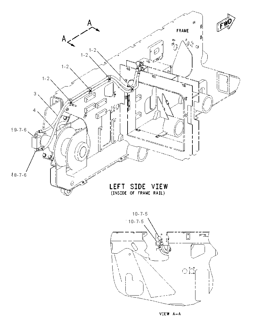 LINES GP-WINCH 1448609 CAT