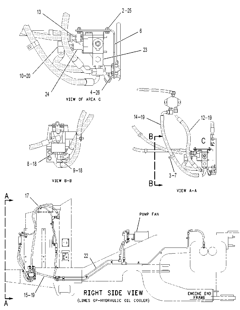 FAN GP-REVERSIBLE 2Z9634 CAT