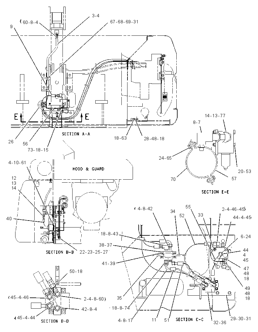 LINES GP-COUNTERWEIGHT 1287453 CAT