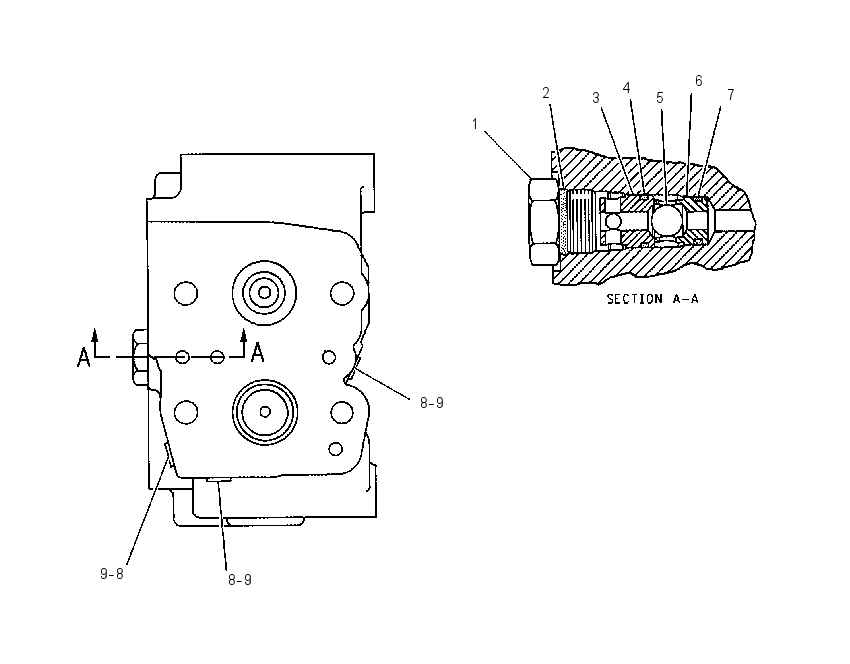 VALVE GP-ELEVATOR CONTROL 4T2103 CAT